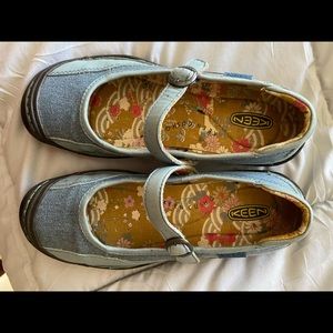 Keen Denim Mary Janes Sz 9 - GUC